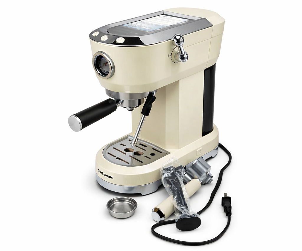 Brewmann Espresso Machine with Powerful Steam Milk Frother, 20 Bar Coffee Machine for Latte, Cappuccino, Compact Espresso Maker for Home, Fast Heating, 42oz Removable Water Tank, Black