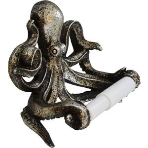 Quadow Decorative Swimming Octopus Toilet Paper Holder - Bathroom Decor