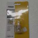 Prime Wire & Cable PBADP320 3-to-2 Grounding Adapter with Prime light Indicator Light, Clear