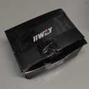 iiwey T1-pro Dash Cam Front and Rear Inside 3 Channel 1080P, Adjustable Lens Dash Camera for Cars with 8 IR Lamps Night Vision, Three Ways Triple Car Camera, Loop Recording, G-Sensor, Parking Monitor