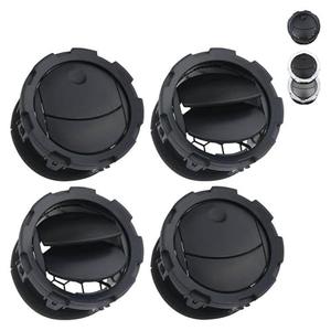 TQPONLY Dashboard AC Heater Air Duct Vent Louvre (4 Pcs) Compatible with 2011-2016 Ford F250 F350 F450 F550 Super Duty Interior Accessories Replaces BC3Z-19893-AA