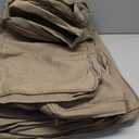 FKSLIFE 14Pieces Patio Cushion Covers Replacement Outdoor Couch Cushions Covers Splashproof Sofa Slipcovers Set with Zippers, Patio Furniture Protector Cover Only(Brown, 25×25×3.15 inches)