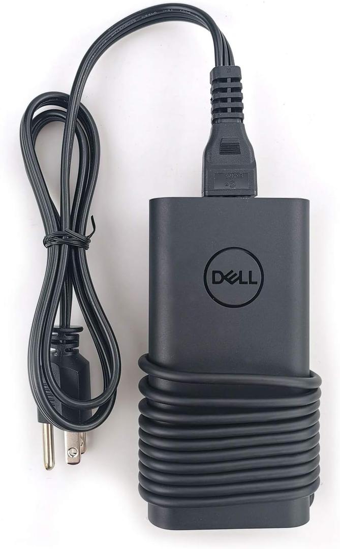 New Laptop Charger 90W watt USB Type C(USB-C) AC Power Adapter Include Power Cord for Dell XPS 13，Precision 3540,Latitude 3400,3500, 5289,5300 2in1,7400,7300, 7390, 7200,5400,0TDK33