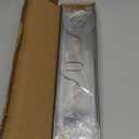 Stove Gap Covers Stainless Steel, 2PCS Stove Gap Filler for Kitchen, Adjustable 13.8-27.5 In, Gas Stove Side Gap Protector|/Oven Side Gap Filler/Guard Between Stove Top & Counter (Silver)