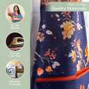 Maison d' Hermine Aprons for women with Pocket 100% Cotton (27.50"x31.50")