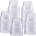 Comfy Package [250 Sets - 4 oz. Plastic Disposable Portion Cups, Souffle Cups