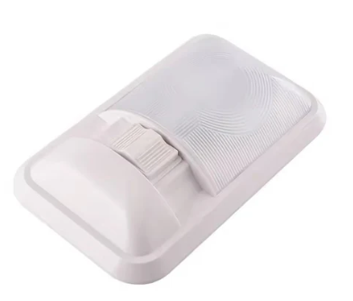 12v 24 Cool White LED Interior Dome Lamp with Switch with Frosted Lens, Pack of 4