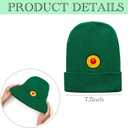 2PCS Halloween Costume Adult Green Beanie Hat Antenna Headband | Ocean Cosplay Party Dress up Accessories (Green)