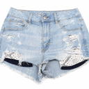 American Eagle Outfiters Size 4 Blue Jean Shorts