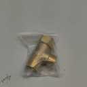 Brass Made T Adapter Compatible with LUXE Bidet, Brass T Valve for (7/8 x 7/8 x 1/2), 3-way T Connector Bidet Attachment for Toilet