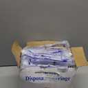 100 Pack Disposable 10ml/cc Lab Syringes with 18Ga 1 Inch Needle Luer Lock, Individually Sealed Packed