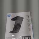 3 in 1 Magnetic Wireless Charging Station Apple 20W Charger Stand Magnetic Wireless Charger for iPhone 16 15 14 13 12 Pro/Pro Max/Plus/Mini AirPods 2/3/Pro iWatch Ultra/8/7/SE/6/5/4/3/2 (3 in 1) (Black)