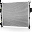 DWVO Radiator Complete Radiator Compatible with 1999-2004 Jeep Grand Cherokee 6Cyl 4.0L L6 DWRD1006