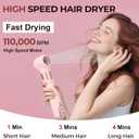 6 in 1 Hair Styler | Air Styling & Drying System | High Speed Blow Dryer Brush | No Heat Damage | Auto-Wrap Curlers, Oval Brush, Round Brush, Comb & Storage Bag