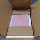 BAYKA Pink Floating Shelves for Wall Set of 3, 15.7in Wood Wall Shelves for Bathroom, Bedroom, Living Room Decor Organize, Hanging Shelf for Books/Storage/Display with 22lbs Capacity