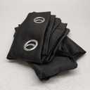 NICETOWN Pitch Black Solid Thermal Insulated Grommet Blackout Curtains/Drapes for Bedroom Window (2 Panels, 42 inches Wide by 63 inches Long, Black)