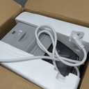 Countertop Ice Cube Maker Machine with External Water Tank,16Pcs/5Mins,34Lbs/Day,2 Ways to Add Water,Portable Compact Small Ice Maker with Self-Cleaning,Perfect for Home/Kitchen/Camping/RV (GREY)