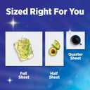 Sparkle Tear-A-Square Paper Towels, 2 Double Rolls (220 Sheets Total) - Strong 2-Ply Towels for Kitchen Cleanup and Everyday Messes