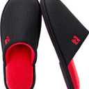 RockDove Mens Two Tone Memory Foam Scuff Slippers