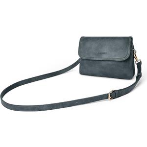 CHOLISS Small Crossbody Bags for Women, Vegan Leather Cell Phone Purse, Mini Travel Purse with Adjustable Strap Womens Gifts (07 Navy Blue)