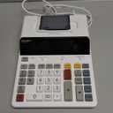 CATIGA 12 Digit Thermal Printing Calculator with Tape Print Out, Ink-Free Adding Machine, 5X Faster Quite at 8.0 LPS, Extra Large Fluorescent Display, Tax Calculation with Clock and Calendar, SP-2401