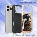 DAIZAG Case for iPhone 17 Pro, Dragon Fantasy Book Literary Lover Full-Body Design Hybrid Dual Protection Soft TPU + Hard PC Shockproof Scratch-Resistant Protective Cover Phone Case for Men Women