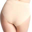 Yummie womens Non-shaping Retro BriefBriefs (Beige, S)