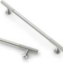 Asidrama 6 Pack 12.5 Inch(320mm) Brushed Satin Nickel Cabinet pulls Kitchen Cabinet Handles, Cabinet Pulls Kitchen Cabinet Hardware for Cupboard Drawer Pulls