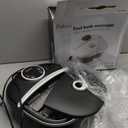 Collapsible Foot Spa Bath with Heat,Foot Massager with Two Side Supports,Leakage Protector,Temperature Control,Bubbles,Red Light,Timer,Feet Spa Tub,Feet Soaker,Gifts (Black)