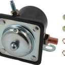 Starter Relay Solenoids Switch with Push Button 6 Volt 3 Terminal Replaces 1114542 12323156 1451 1460 1469 1972147 F902
