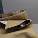 Washable Area Rug for Living, Bedroom & Dining Room, Ultra Soft Faux Wool Retro Large Carpet, Non-Slip/Shedding Low Pile Vintage Print for Home Office Decor, Beige Ivory Cream Brown Camel, 5x7