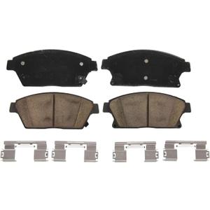 Wagner QS ZD1467 Disc Brake Pad Set, Chamfered Edges for Smooth, Quiet Stops, Fits 20122017 Buick Verano, 20132017 Buick Encore, 20132018 Cadillac ATS