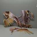 Kigley 4pcs Christmas Outdoor Nativity Set 4ft Large Religious Yard Signs Lawn Nativity Outdoor Christmas Decorations Holy Birth Manger Scene Supplies with Stake for Xmas Home, Christmas Decorations for Home, Nativity Scene Set