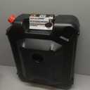 Performance Tool W4078 24-Quart Oil Drain Container, Deep Drain Well, Integrated Handle, Sealing Rubber Gaskets, Black