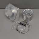 Magnetic Dryer Vent Coupling, Airtight Seal Strong Magnet Dryer Vent Connector Kit Quick Connect Disconnect Easy to Clean Flexible Hose Exhaust Duct Adapter Attachment with Clamps Screws