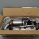 Front Rear Catalytic Converter Compatible with 2011-2019 Chrysler Town & Country Dodge Grand Caravan Journey Avenger 200 3.6L Replace 674121 Without Heat Shield Bracket (EPA Compliant)