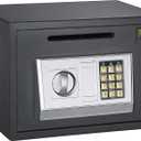 Paragon Lock & Safe - 7875 Depository Safe .67 CF Cash Drop Safes Heavy Duty (Silver)