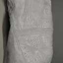 KSIIA Washable Dog Bed Deluxe Plush Dog Crate Beds Comfy Kennel Pad Anti-Slip Pet Sleeping Mat for Large, Jumbo, Medium, Small Dogs Breeds, 29" x 21", Gray