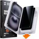 SMARTDEVIL 2 Pack for iPhone 16 Privacy Screen Protector, Military Grade Shatterproof, 9H Hardness, Anti-Spy Tempered Glass, Fast & Easy Instlltion, Case Friendly