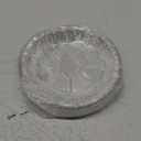 Pack of 25 Disposable Round Foil Pizza Pans, Premium Disposable Pie Pans for Tart Baking, Storing, Serving Freezer and Oven Safe Round Pie Pans Size: 9.5 Inch