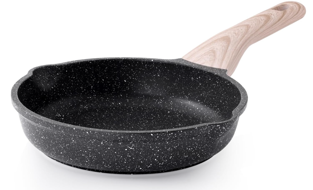 Kordisen Nonstick Frying Pan Skillet, 8 Inch Small Egg Omelet Pan, Healthy and Non Toxic, Induction Compatible, PFOA Free