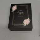 Red Light Therapy for Face and Neck, 7 Color Face Massager Tool for Wrinkles, Double Chin, Vibrating Facial Massager with Thermals for Skin Care, Rose Gold