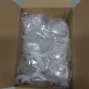 30 PCS Clear Ornament Balls,3.15 Inch Christmas Fillable Ornament Ball,Plastic Hanging Photo Picture Holder Balls for Christmas Tree,DIY Craft,Holiday,Wedding Decorations