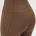 ODODOS Cloud Feeling Split-Hem Flared Pants for Women High Waisted Lounge Bootcut Yoga Pants - 31" Inseam, Brunette, Small 