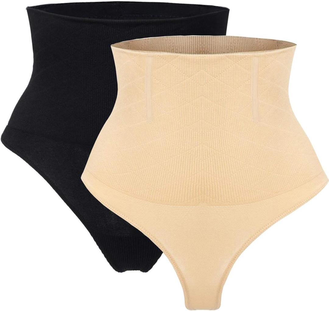 SEXYWG Women Waist Cincher Girdle Tummy Control Thong Panty Slimmer Body Shaper (XL)