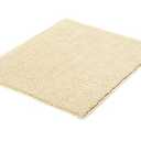 Kleine Wolke Eco Living Kansas Non-Skid Cotton Bathroom Rug (24x24, Natural)