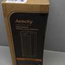 3rd-Gen AEOCKY Space Heater with AI Thermostat, 1500W PTC Electric Heaters for Indoor Use With Remote, 70 Oscillation, Utmost Silence, Safe Portable for Office, Bedroom, Room, Home (Black)