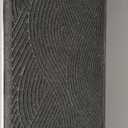 Sturdy Front Door Mat, Absorbent Muddy Dirt Resist Welcome Door Mats Outdoor Indoor, Stain and Fade Resistant, Non-Slip Backing Entry Mat Low Profile Doormat for Entryway, 3624, Grey