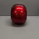 Electronic MarK 5 Helmet Gold Voice Control/Sensing/Remote Control Open/Close with Sounds & LED Eyes Light Up Super Hero Movie 1:1 model Prop. Universal Size (Red)