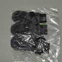 EXPAWLORER Anti-Slip Dog Socks,Dog Boots&Paw Protectors to Prevent Licking,Dog Shoes for Hot/Cold Pavement, Double Sides Non-Skid Traction Control on Hardwood Floor for Senior Dogs (Small (4 Count), Black)